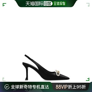 女士 香港直邮Salvatore Ferragamo 菲拉格慕 蝴蝶结缀饰露跟高跟