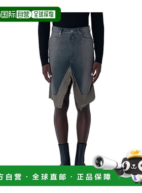 香港直邮Rick Owens 五口袋中长裙 RU02E1345DKDEG裙子