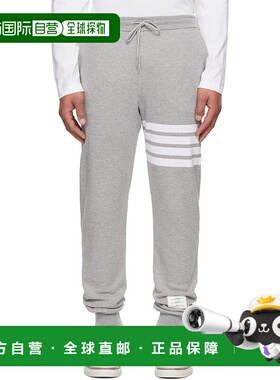 1h可退 香港直邮Thom Browne 汤姆 布朗 男士 灰色 Classic Loopb