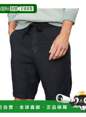 香港直邮Vince 海军蓝色抽绳短裤 MS1562629403CBL