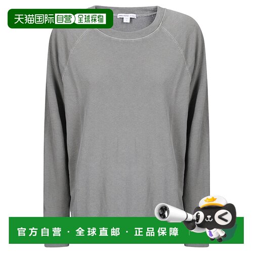 香港直邮James Perse 女士卫衣 WXA3657LOLP AW2026 黄色 Felpa g