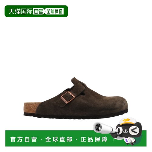 1h可退 香港直邮BIRKENSTOCK 男士商务休闲鞋 60901MOCCA CO 黑色