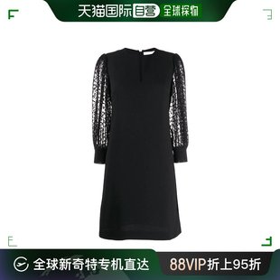 透明蕾丝袖 香港直邮Givenchy 女士 BW20PV10EG 纪梵希 连衣裙