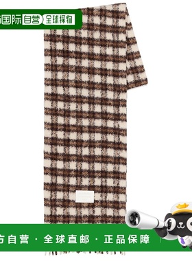 1h可退 香港直邮Acne Studios 艾克妮 女士 格纹围巾 CA0414