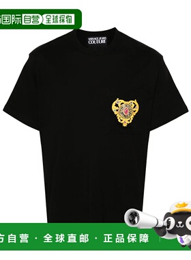 香港直邮Versace logo图案T恤 76GAHL01CJ01L范思哲