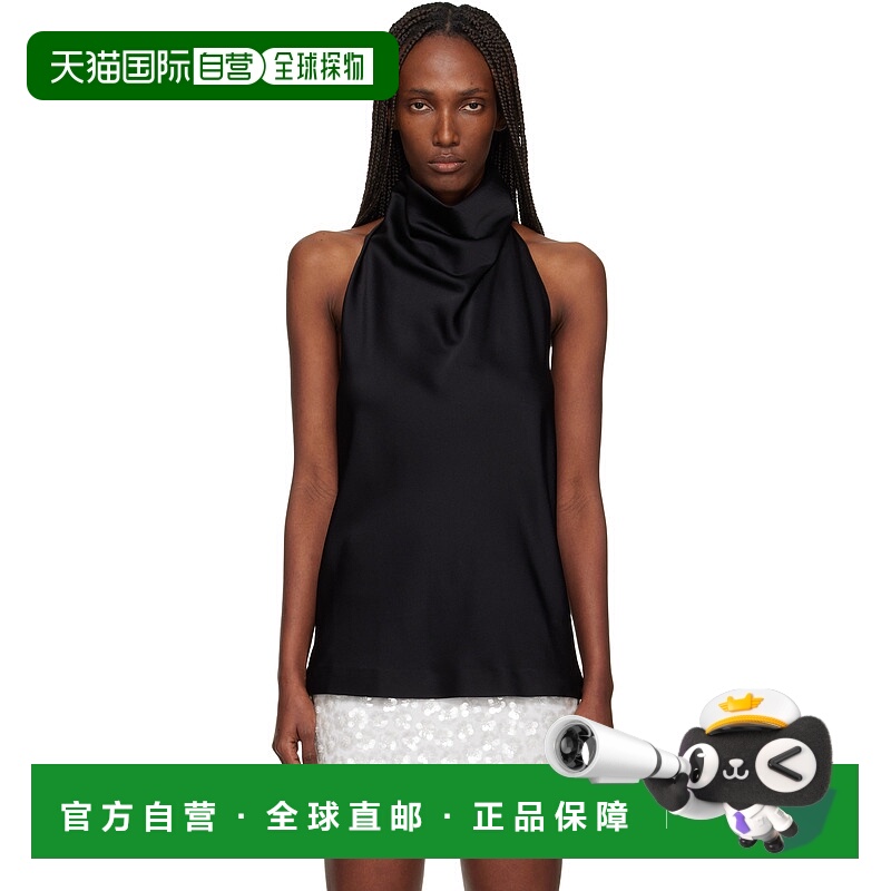 1h可退 香港直邮Stella Mccartney 斯特拉 麦卡特尼 女士 黑色绕