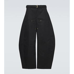 Carhartt 香港直邮Sacai leg 棉质长裤 barrel 男士 WIP
