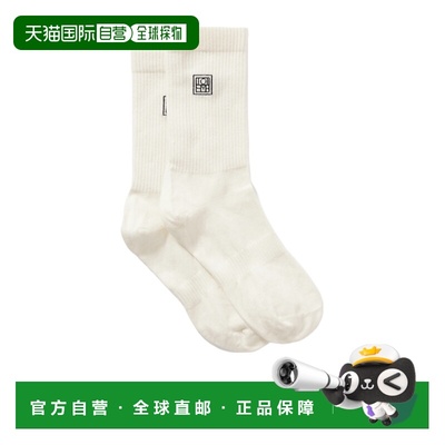 1h可退 香港直邮Toteme 罗纹袜子（两双装） 241WSG1579YA0049