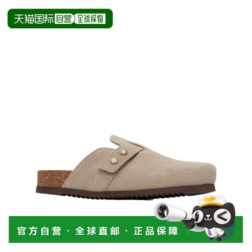 香港直邮Barbour 男士拖鞋 MFO0840BE14 SS2026 卡其色 Bowman 穆