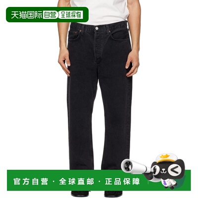 1h可退 香港直邮AGOLDE 男士 黑色 90's 牛仔裤 A6421683直筒裤