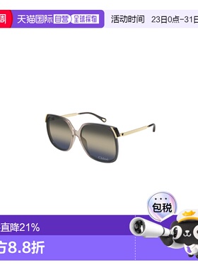 1h可退 香港直邮Chloe 蔻依 女士 全框太阳镜 CH0286S white白色