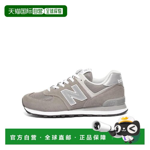 1h可退 香港直邮NEW BALANCE 男士运动鞋 ML574EVG CO 灰色 徽标