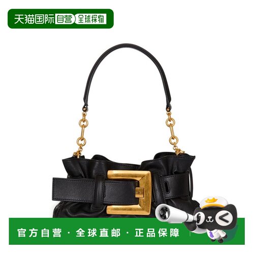 1h可退 香港直邮BALMAIN 女士单肩包 GN1AE994LSAX0PA SS2026 黑