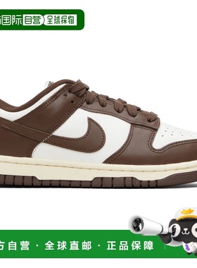 香港直邮Nike 耐克 女士 灰白色 & 棕色 Dunk Low 运动鞋 DD15031