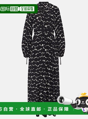 香港直邮MaxMara 麦斯玛拉 女士 Urbania 印花真丝长款连新款