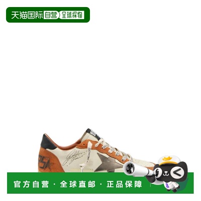 1h可退 香港直邮GOLDEN GOOSE 男士 Ballstar 低帮运动鞋 GMF0011