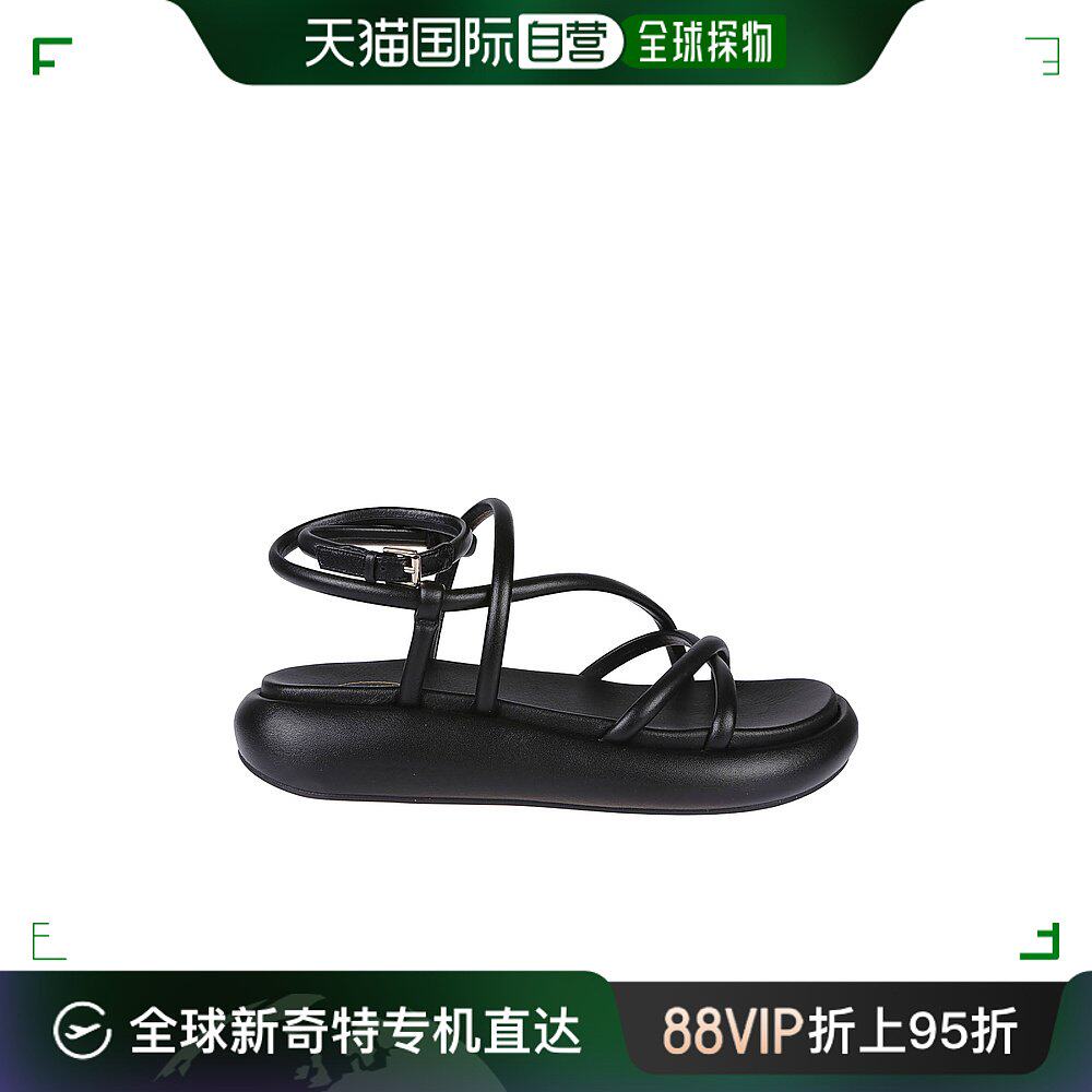 香港直邮ash 厚底平底凉鞋 vice01black