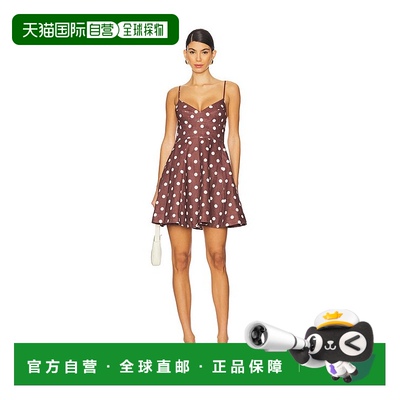 1h可退 香港直邮ZIMMERMANN 女士 Acacia 修身宽摆迷你连衣裙 246