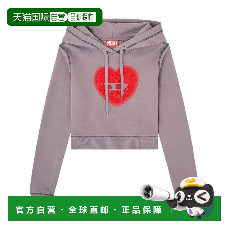 香港直邮Diesel 迪赛 女士 毛线衫 A219520NSEX 舒适时尚帽衫