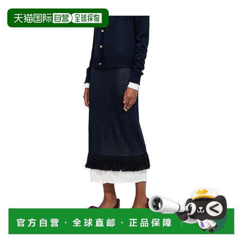 1h可退 Bottega Veneta 双层针织裙 873893V6NA0半身裙a字裙