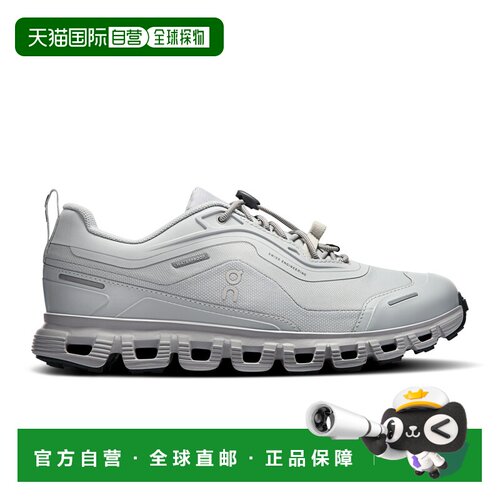 自营欧洲直邮On昂跑 Cloud 6 Geo女士灰色再生聚酯纤维防水徒步鞋