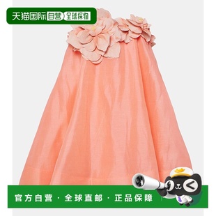 亚麻真丝欧根纱迷你连衣裙 Natura 香港直邮ZIMMERMANN 女士