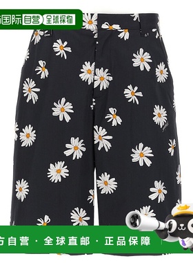 1h可退 香港直邮Moschino 莫斯奇诺 男士 花卉印花及膝短褲 A0338