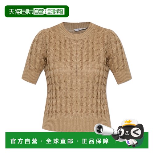 香港直邮MAX MARA 女士针织衫 1361076206002 SS2026 花色 短袖针