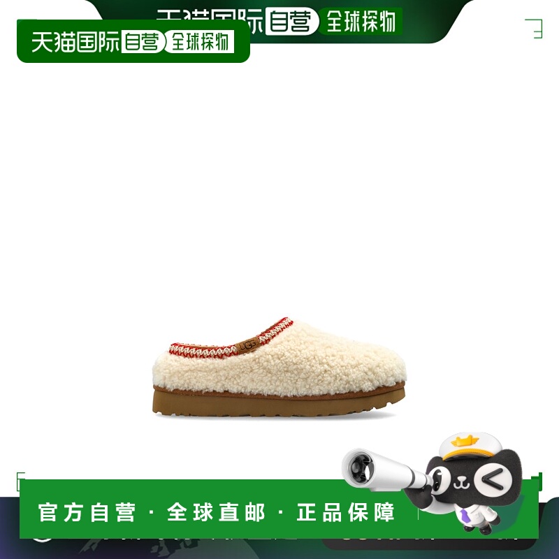 1h可退 UGG 女士拖鞋 11583560NAT厚底毛绒时尚保暖半拖鞋毛拖鞋