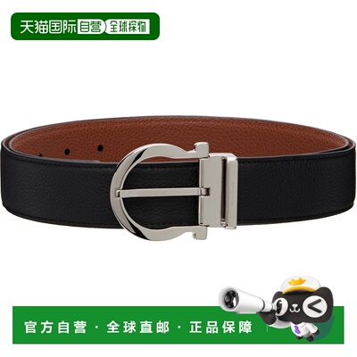 香港直邮Salvatore Ferragamo 菲拉格慕 女士 黑色 Reversible &