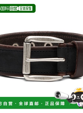 1h可退 香港直邮Our Legacy 男士 海军蓝 Verge 腰带 A4258VD针扣