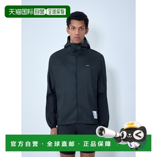 1h可退 香港直邮Satisfy 男士 连帽风衣 11057BKSA black黑色 舒