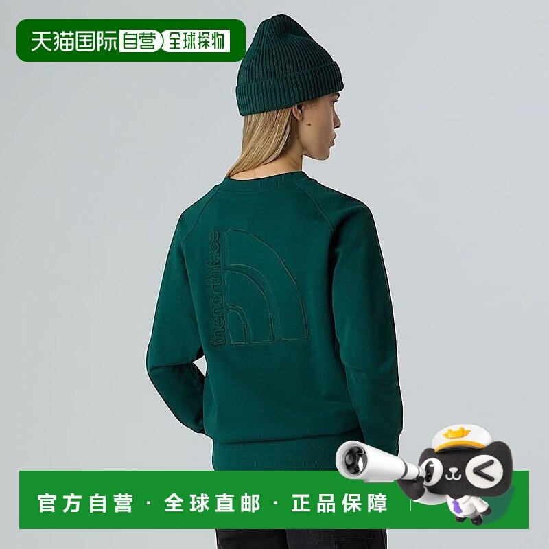 自营欧洲直邮北面RMST 徽标女式休闲运动衫TheNorthFace