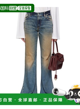 香港直邮Acne Studios 腰带牛仔裤喇叭裤 A00553袢