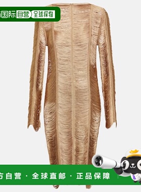 香港直邮Tom Ford 汤姆 福特 女士 流苏迷你连衣裙 000998包臀裙