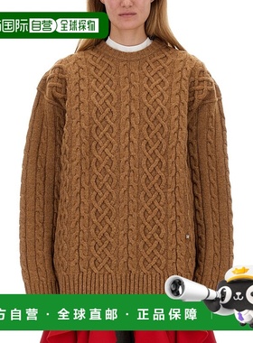 1h可退 香港直邮Moschino 莫斯奇诺 女士 宽松款合身毛线衫 09035