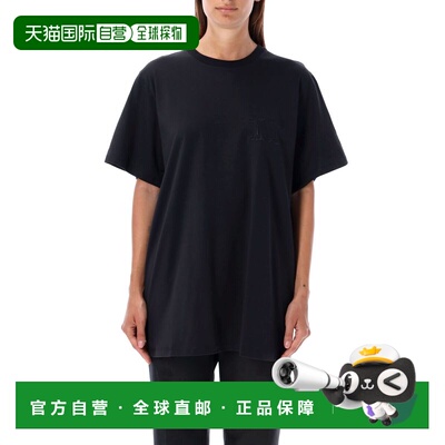 1h可退 香港直邮MAX MARA 女士T恤 MANGO002 AW2024 黑色 Black c