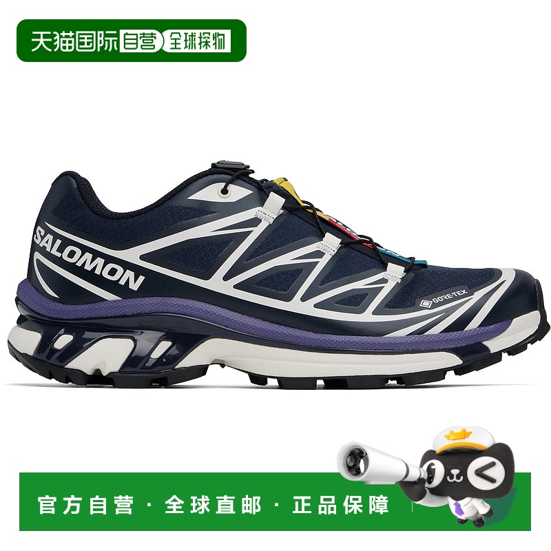 1小时内可退 香港直邮salomon 萨洛蒙 女士 海军蓝 XT-6 GORE-TEX