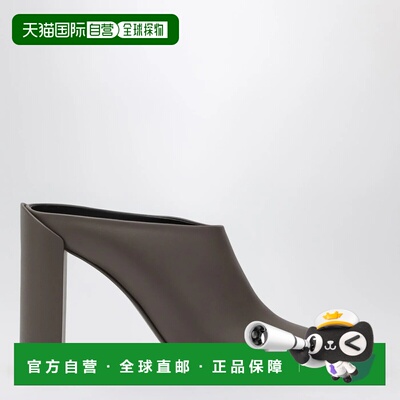 欧洲直邮ALAIA 女士凉鞋 AA3M2006I049LE809 AW2025 棕色 Square-