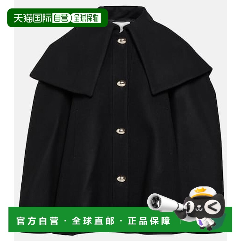 1h可退 香港直邮Nina Ricci 莲娜丽姿 女士 羊毛混纺大衣