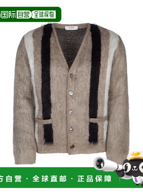 香港直邮Celine 思琳 男士 长袖开衫 RV00K0ZQ1 beige米色 舒适时