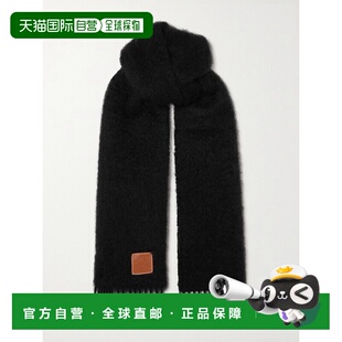 香港直邮LOEWE 罗意威 男士 流苏徽标围巾 F655254X01高级感 正品