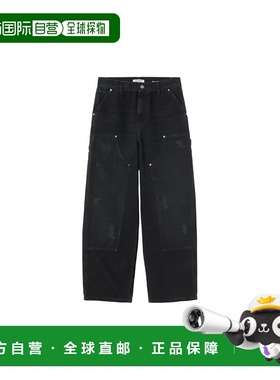 自营欧洲直邮Carhartt Brandon女士黑色棉质低腰长裤