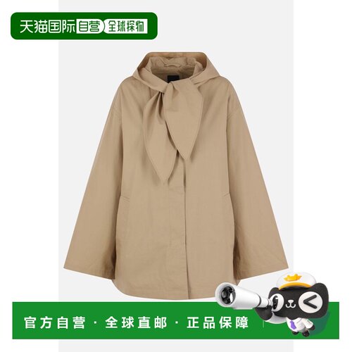 1h可退 toteme 女士 围巾风格有机棉夹克 262WRO0292FB0633外套
