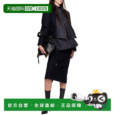 1h可退 Sacai 拼接牛仔外套 2407523休闲时尚百搭舒适流行穿搭