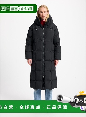 自营欧洲直邮Pyrenex Attract 女士长款黑色羽绒服