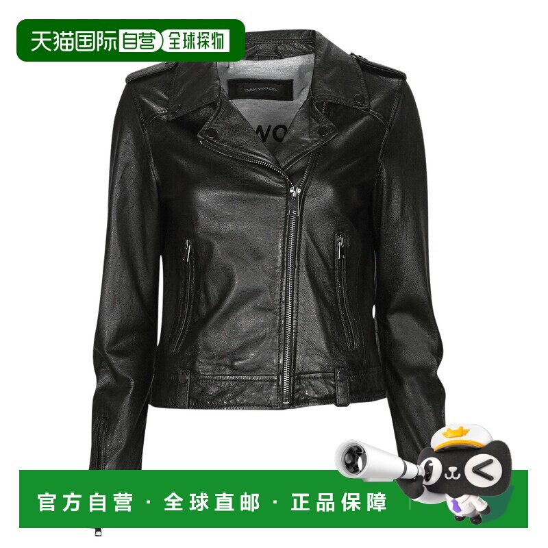 欧洲直邮Oakwood 女衣服 皮衣外套/皮革夹克 黑色 春夏 PRINCESS图片