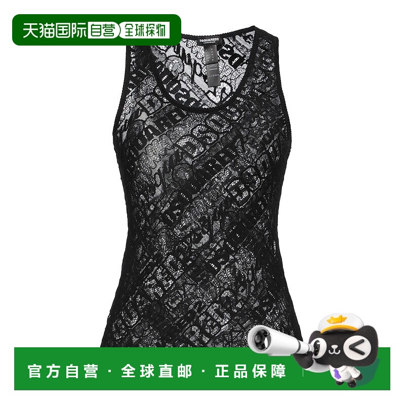 香港直邮Dsquared2 二次方 女士 汗衫 black黑色 舒适时尚