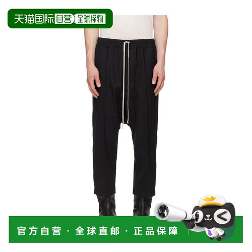 香港直邮RICK OWENS 男士休闲裤 RU02F4381ZL09 A【付后1h可退】