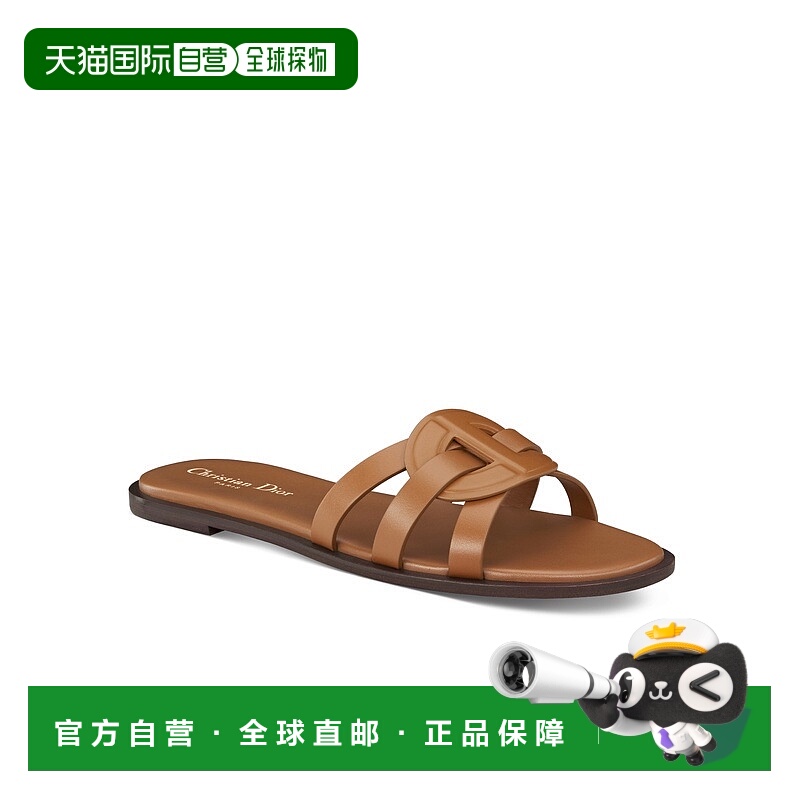 自营欧洲直邮Dior/迪奥 女士D-Club穆勒鞋拖鞋